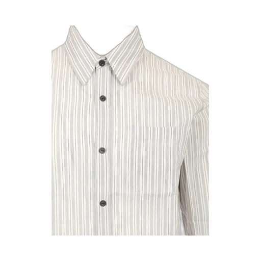Dries Van Noten Striped Button-Up Shirt