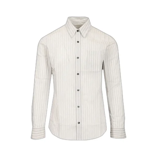 Dries Van Noten Striped Button-Up Shirt