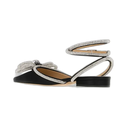 Double Bow Ballerinas