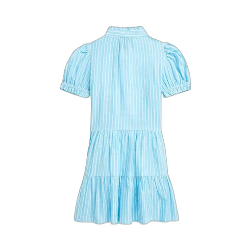 Polo Ralph Lauren Kids Polo Pony Motif Striped Dress