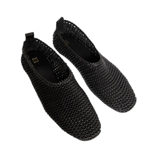Totme Wovened Round Toe Ballet Flats