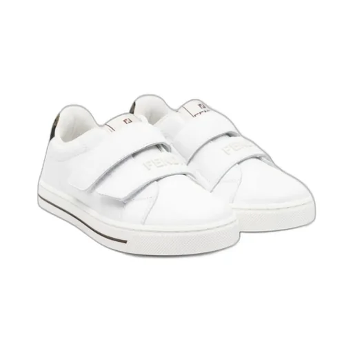 Fendi Kids Touch-Strap Fastened Sneakers