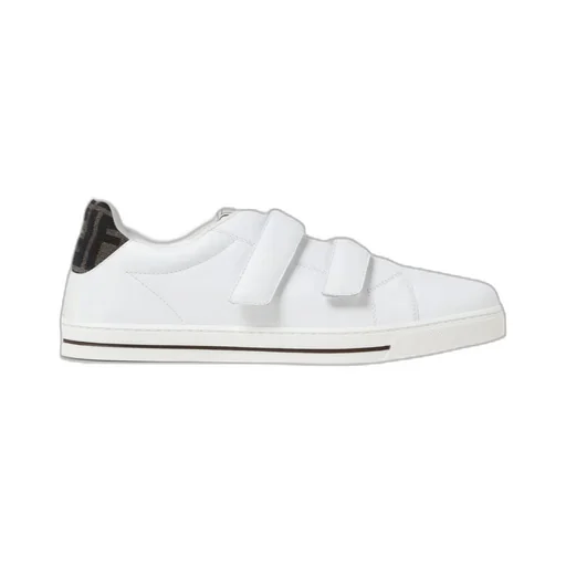 Fendi Kids Touch-Strap Fastened Sneakers