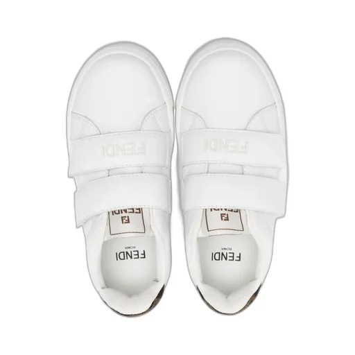 Fendi Kids Touch-Strap Fastened Sneakers