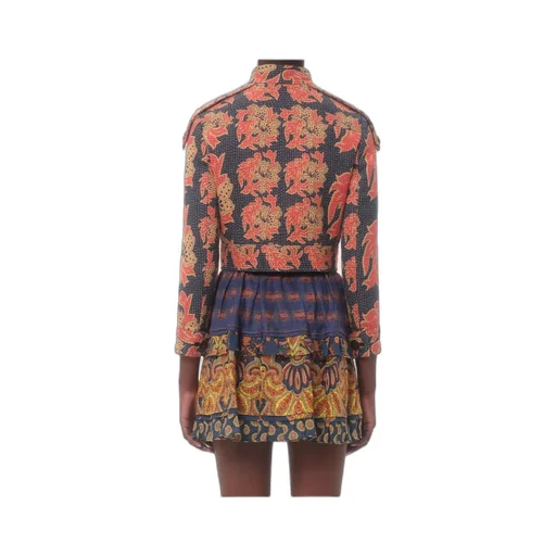 Valentino All-Over Patterned Button-Up Jacket