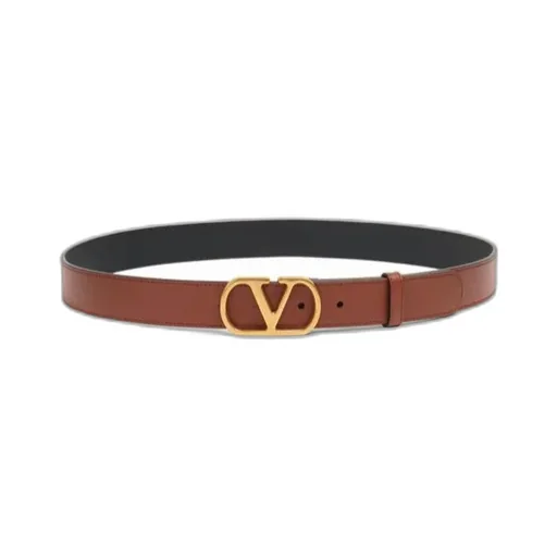 Valentino Vlogo Signature Buckled Belt