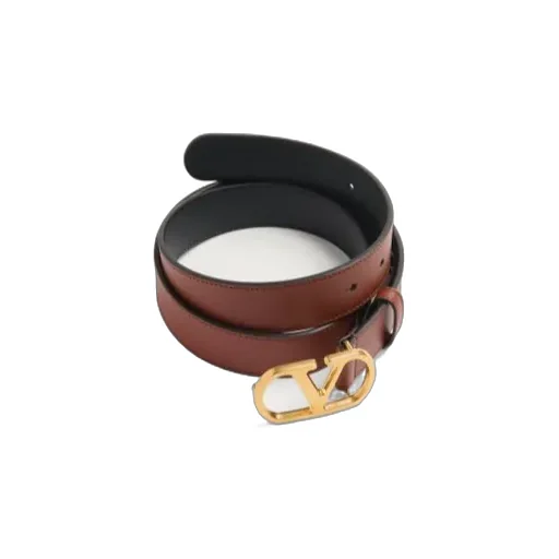 Valentino Vlogo Signature Buckled Belt