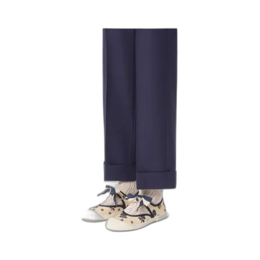 Valentino Bay By Bay Round-Toe Ballerina Sneakers