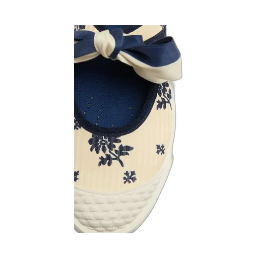 Valentino Bay By Bay Round-Toe Ballerina Sneakers