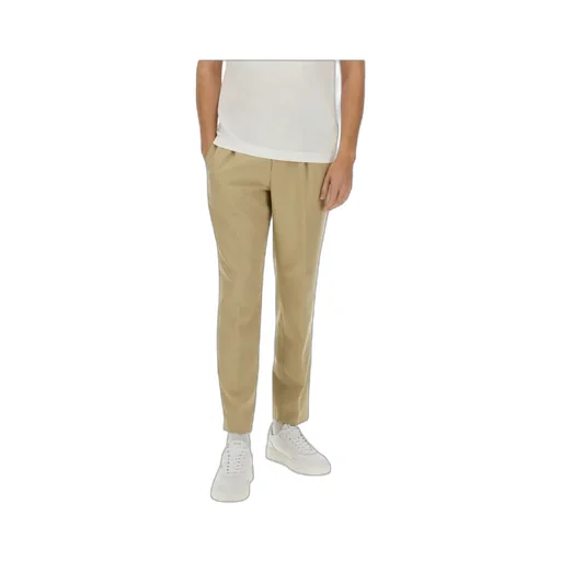 Casual Pants With Belt Loops