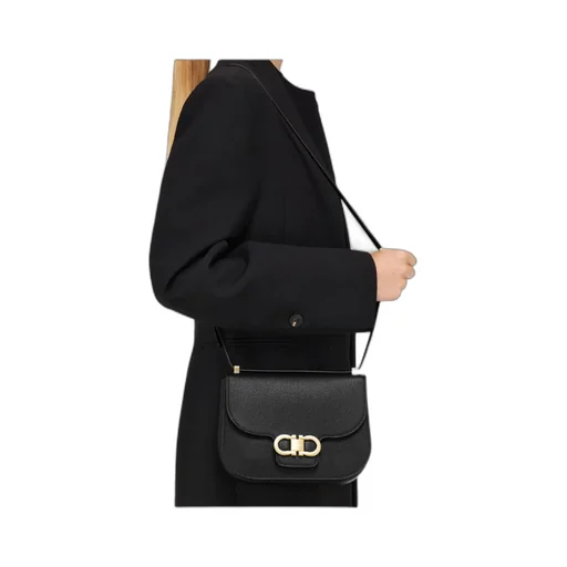 Ferragamo Gancini Foldover Crossbody Bag
