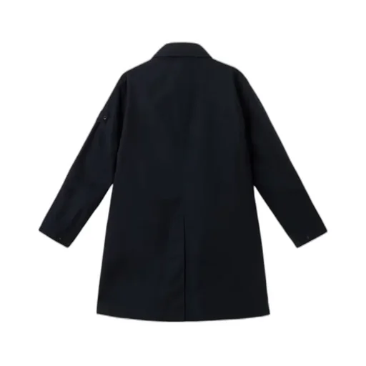 Stone Island Logo Patch Trench Coat