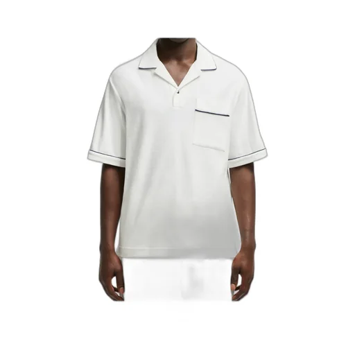 Moncler Toweling Short-Sleeve Shirt