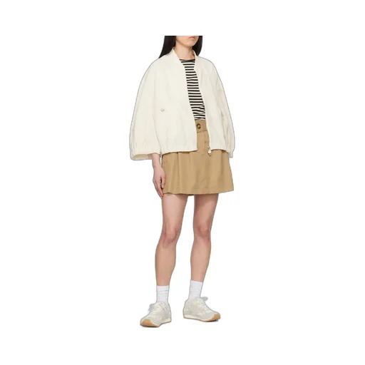 2-In-1 Bouclé Zip-Up Cardigan