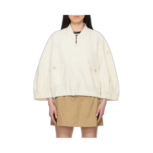 2-In-1 Bouclé Zip-Up Cardigan