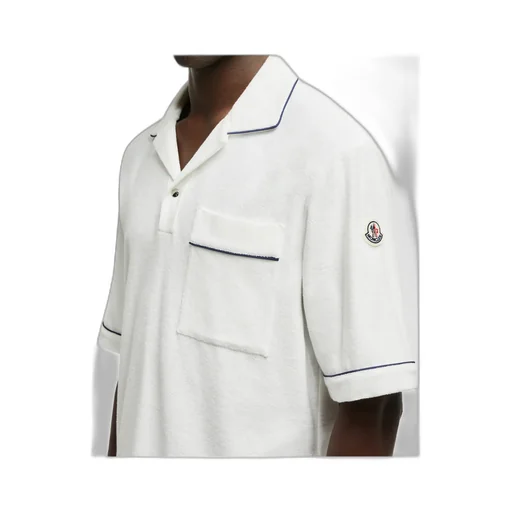 Moncler Toweling Short-Sleeve Shirt