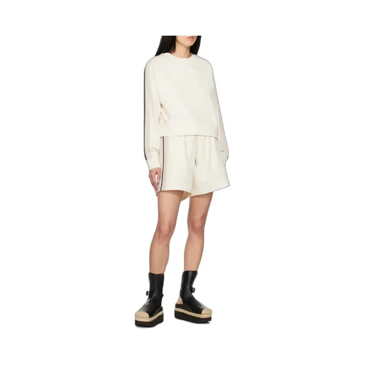 Moncler Logo Patch Crewneck Sweatshirt