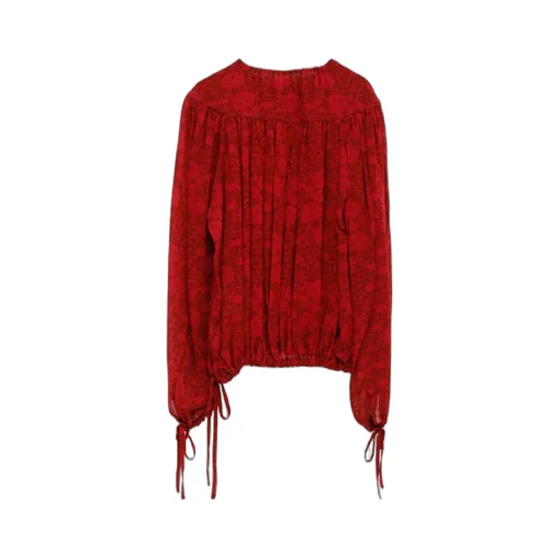 Round Neck Long Sleeve Top