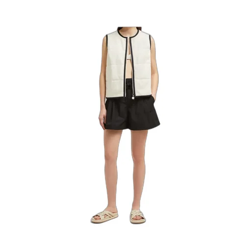 Moncler Terry Cloth Logo Jacquard Padded Gilet