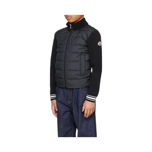 Moncler Zip-Up Hooded Padded Jacket