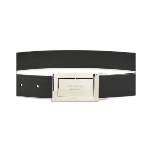 Ferragamo Gancini Reversible-Buckle Belt