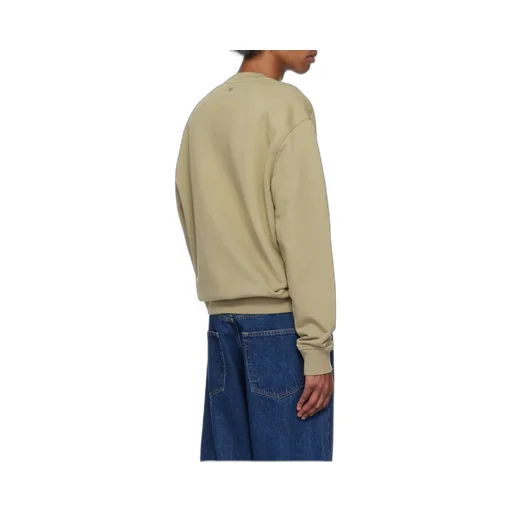 Ami Paris Ami De Coeur Logo-Embroidered Crewneck Sweatshirt