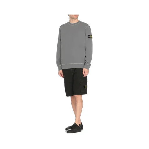 Stone Island Compass-Badge Crewneck Sweatshirt