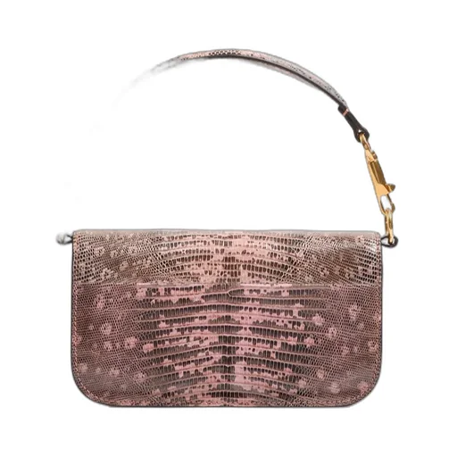 Valentino Locò Foldover Top Small Shoulder Bag
