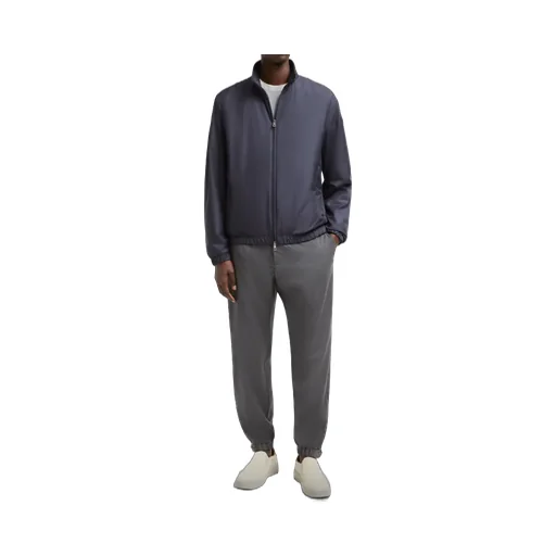 Moncler Logo Patch Zipped Jacket
