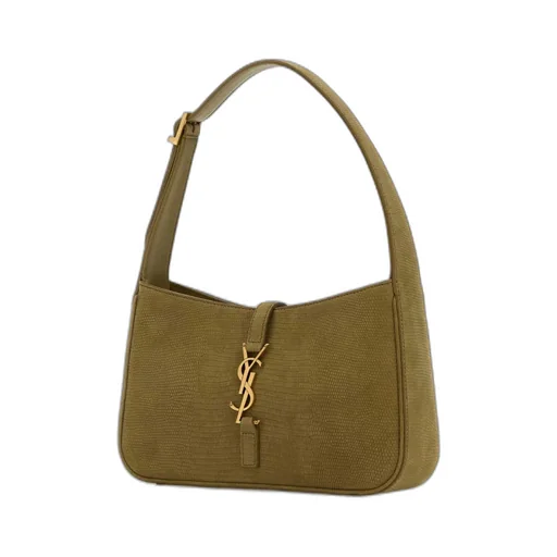 Saint Laurent Le 5 à 7 Logo Plaque Shoulder Bag