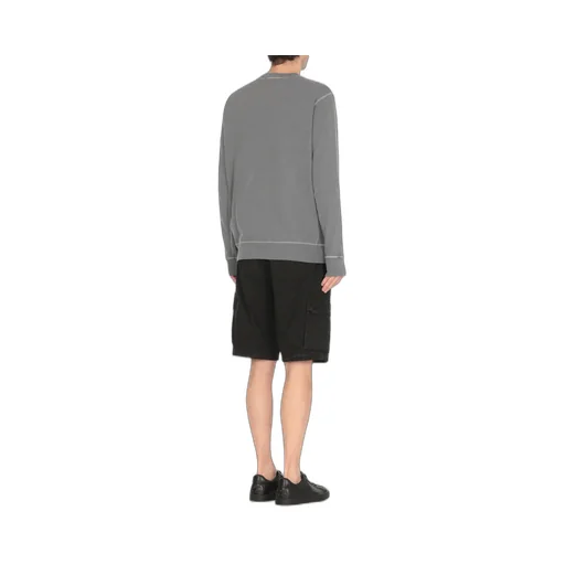 Stone Island Compass-Badge Crewneck Sweatshirt