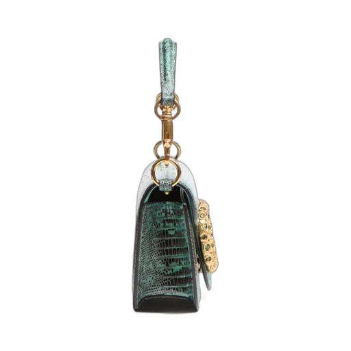 Valentino Locò Foldover Top Small Shoulder Bag