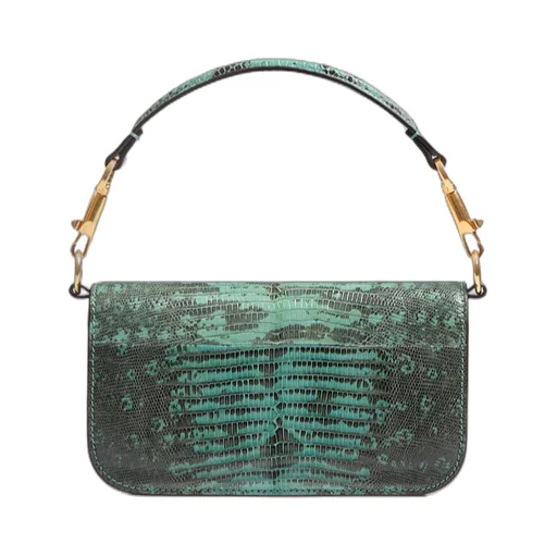 Valentino Locò Foldover Top Small Shoulder Bag
