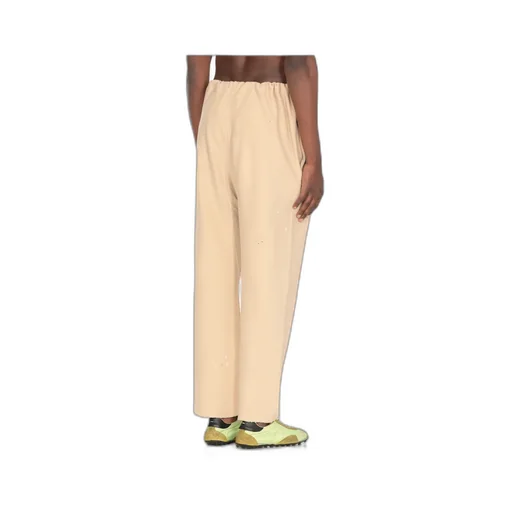 Drawstring-Waist Cropped Trousers