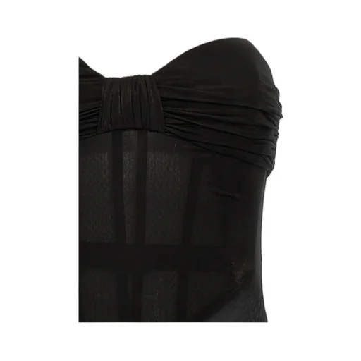 Magda Butrym Strapless Bustier Midi Dress