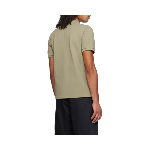 Ami Paris Ami De Coeur Logo Embroidered Polo Shirt