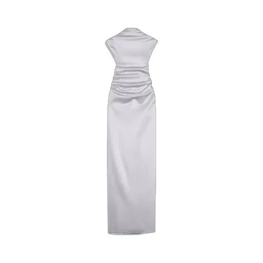 Slim-Fit Draped Dress - Runway
