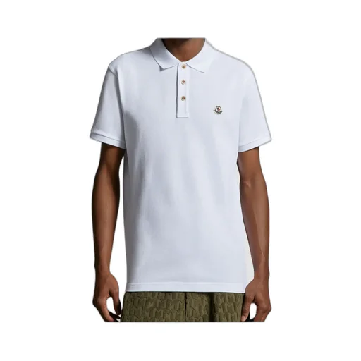 Moncler Logo Patch Polo Shirt