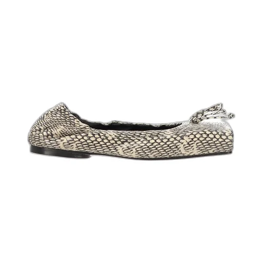 Jacquemus Printed Square Toe Flats