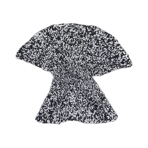 Mathilde Bubble-Sleeve Peplum Top