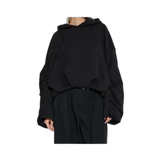 Dries Van Noten Long-Sleeved Draped Hoodie
