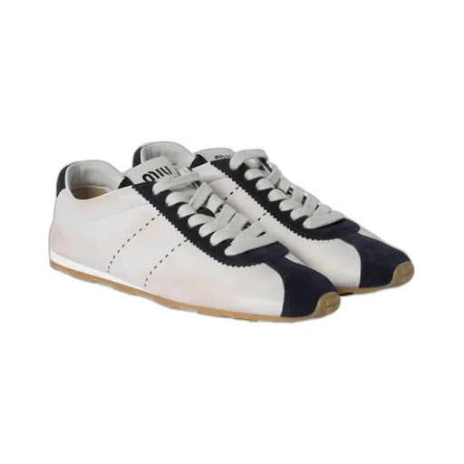 Miu Miu Plume Two-Toned Sneakers