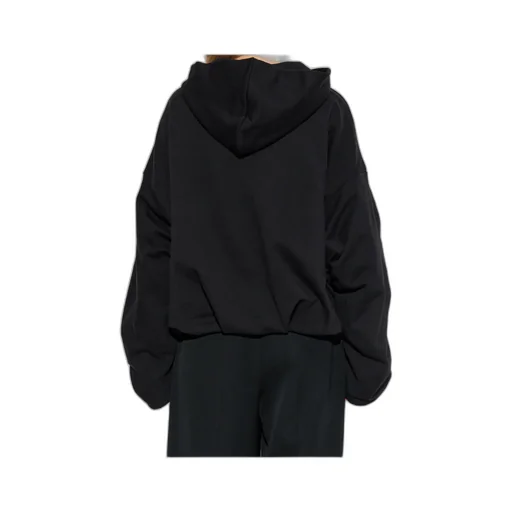 Dries Van Noten Long-Sleeved Draped Hoodie