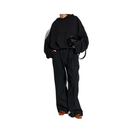 Dries Van Noten Long-Sleeved Draped Hoodie