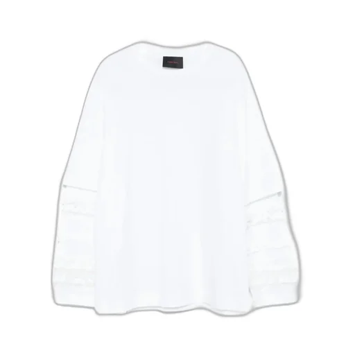 Simone Rocha Ruffle Frill Long Sleeve T-Shirt