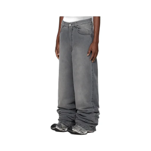 Wadded Stack Jeans