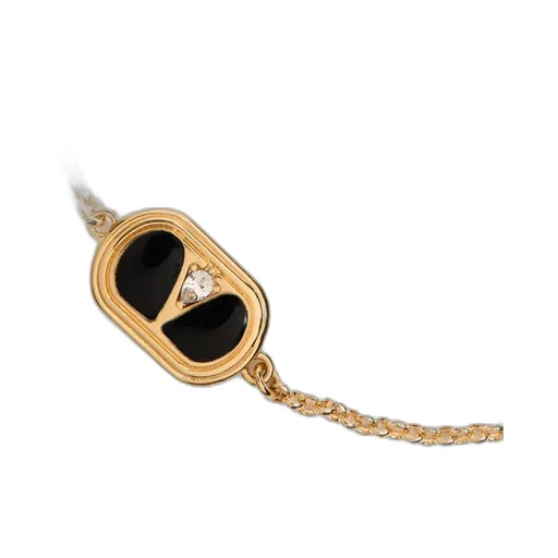 Valentino Vlogo Embellished Bracelet
