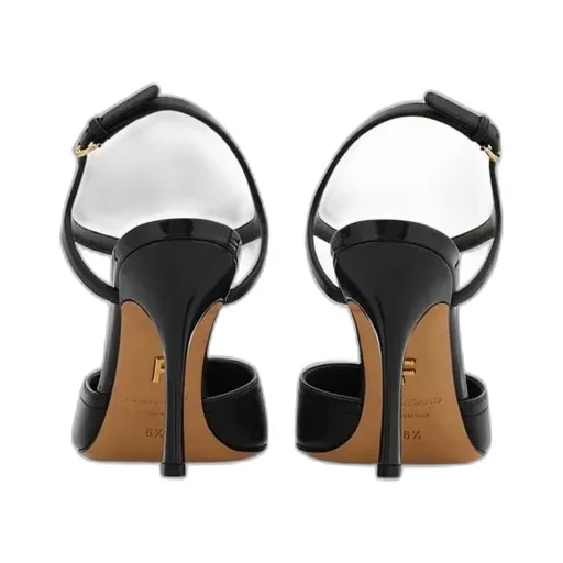 95Mm Leather Pumps