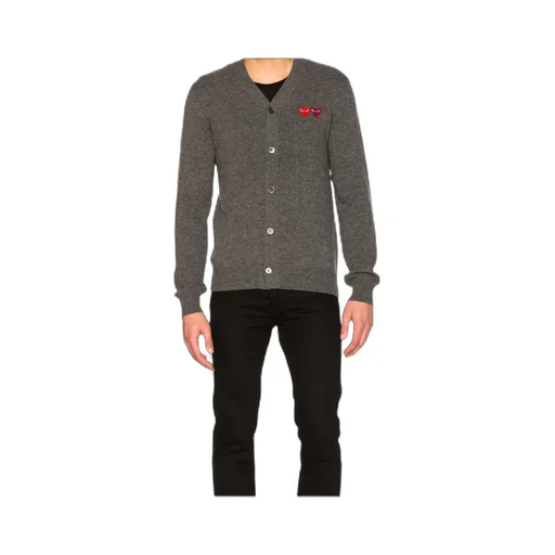 Long-Sleeved Wool Cardigan