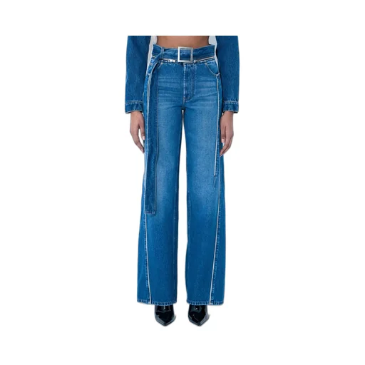 The Belted Denim Jeans